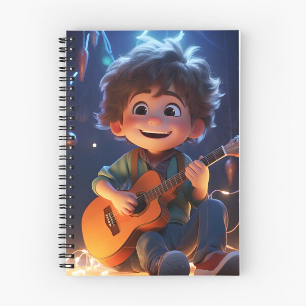 Item preview, Cute Cool Boy Playing Guitar Ukulele designed and sold by EnigmaStitcher.