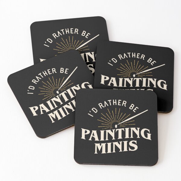 Item preview, Rather Be Painting Minis Funny Wargaming designed and sold by pixeptional.