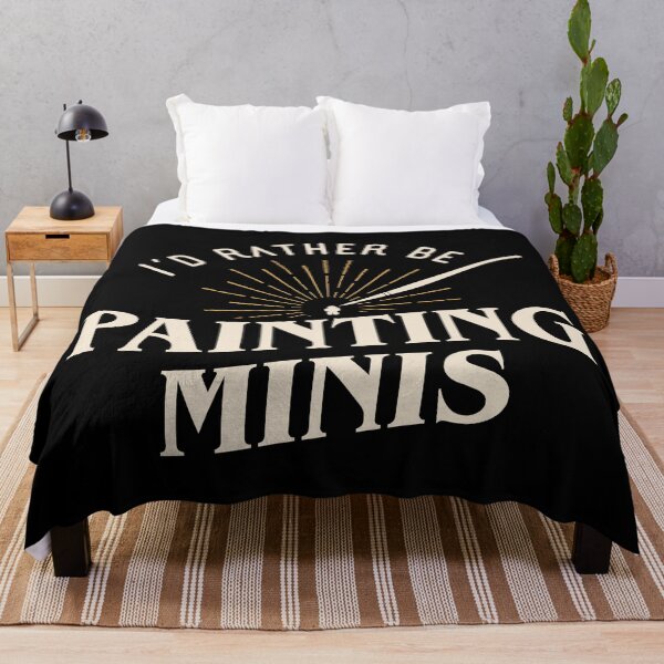 Item preview, Rather Be Painting Minis Funny Wargaming designed and sold by pixeptional.