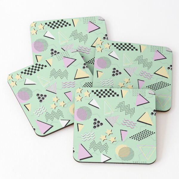 Item preview, Memphis style 80s 90s retro nostalgia pattern 4 designed and sold by Colorblizz.