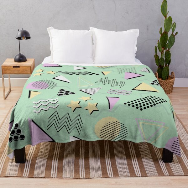 Item preview, Memphis style 80s 90s retro nostalgia pattern 4 designed and sold by Colorblizz.