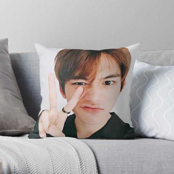 NCT U LUCAS 04 Throw Pillow