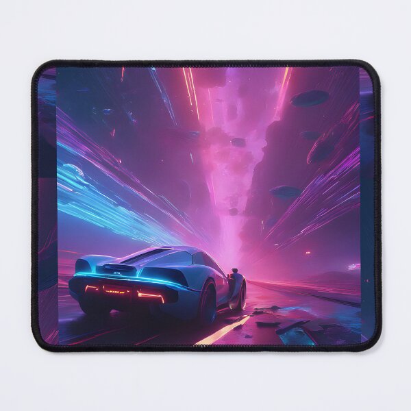 Item preview, Supercar in Neon Futuristic city designed and sold by Ritik11.