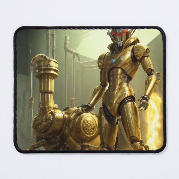Item preview, Gold robot designed and sold by M-Y-A-R-T-.