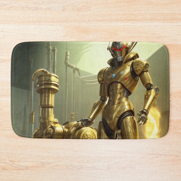Item preview, Gold robot designed and sold by M-Y-A-R-T-.