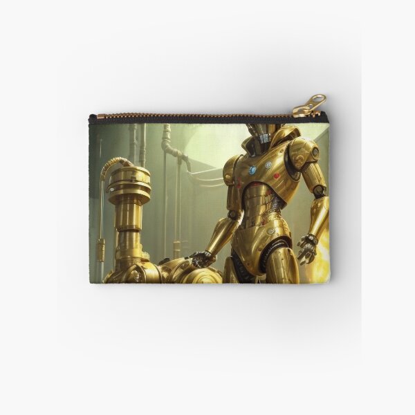 Item preview, Gold robot designed and sold by m-y-A-I-A-R-T-.