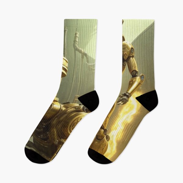 Item preview, Gold robot designed and sold by M-Y-A-R-T-.