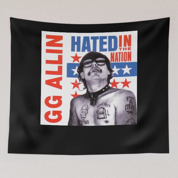 Item preview, GG Allin Hated In The Nation designed and sold by laynebarbati.
