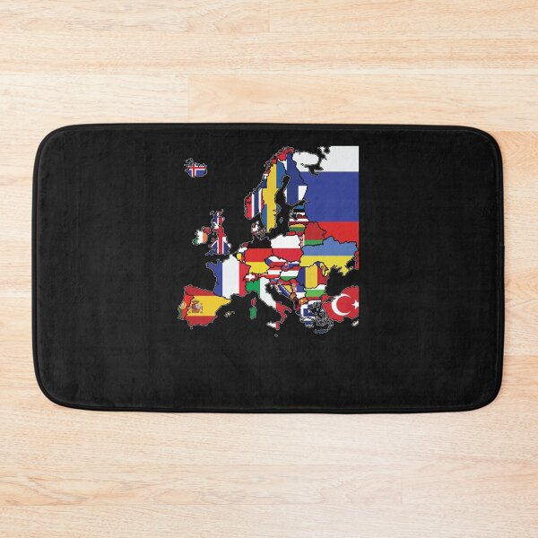 Item preview, Simple Map Of Europe With Country Flags designed and sold by SophieBach.