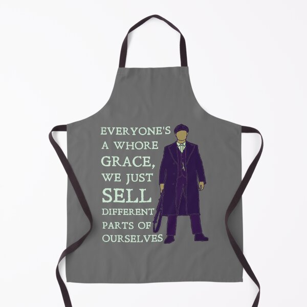Item preview, Tommy Shelby - everyone_s a whore Peaky Blinders (White) designed and sold by ar-ioilki-ns.
