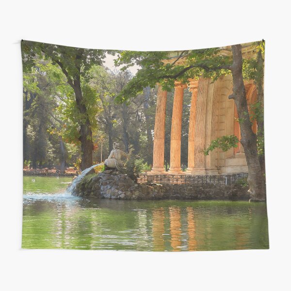 Rome, Ancient Temple of Aesculapius Tapestry