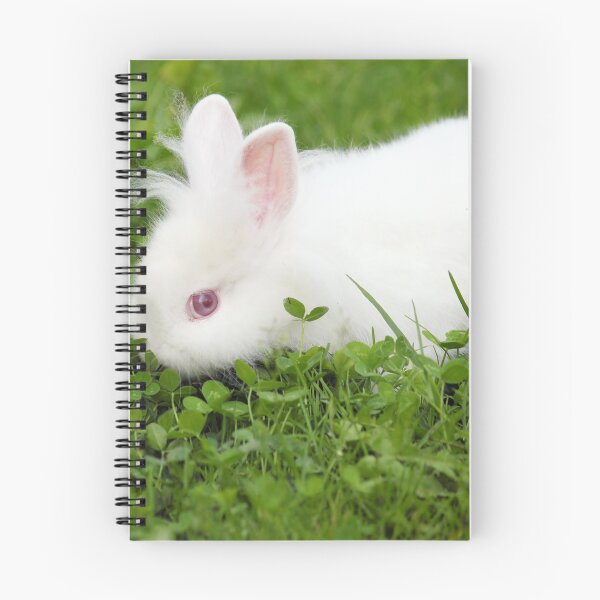 Item preview, dwarf white bunny spring scene designed and sold by goceris.