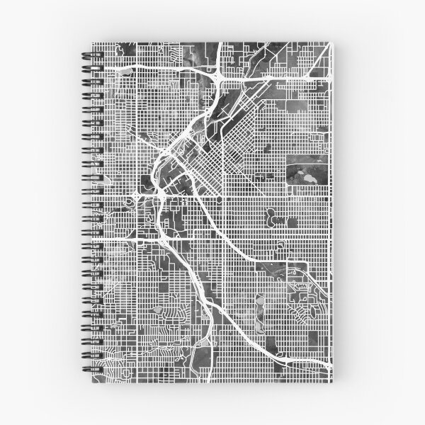Item preview, Denver Colorado Street Map designed and sold by ArtPrints.
