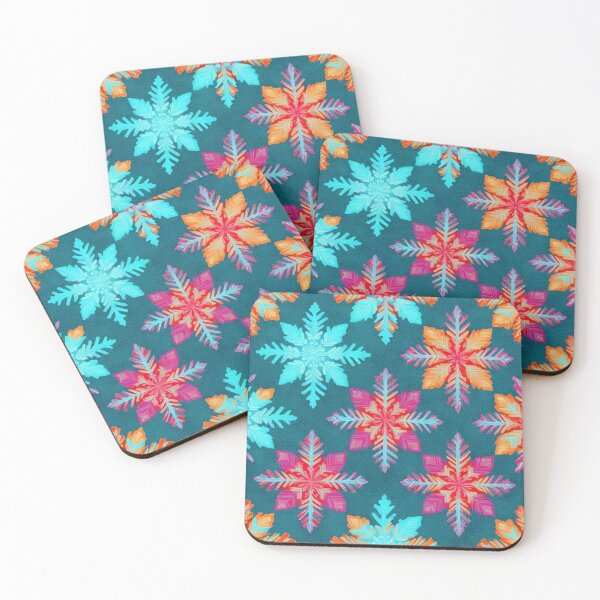 Item preview, Colourful Ice Crystal Pattern designed and sold by likbatonboot.