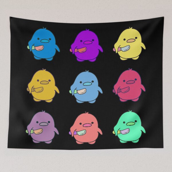 Item preview, Psycho Killer Ducks - Gang of Killer Chicks designed and sold by DavidsDucks.