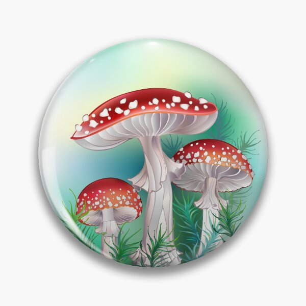 Item preview, Red fly agarics in circle designed and sold by Blackmoon9.