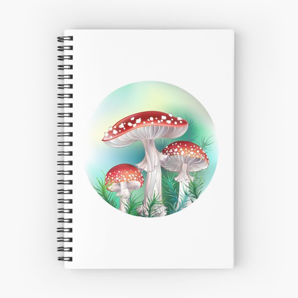 Item preview, Red fly agarics in circle designed and sold by Blackmoon9.