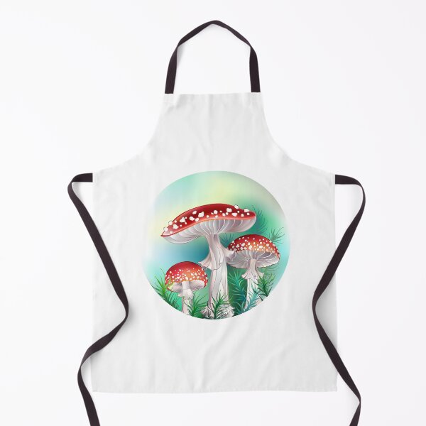 Item preview, Red fly agarics in circle designed and sold by Blackmoon9.