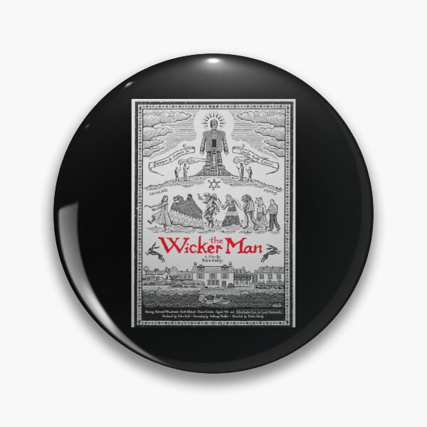 Item preview, The wicker man movie poster designed and sold by QuakeObscure.