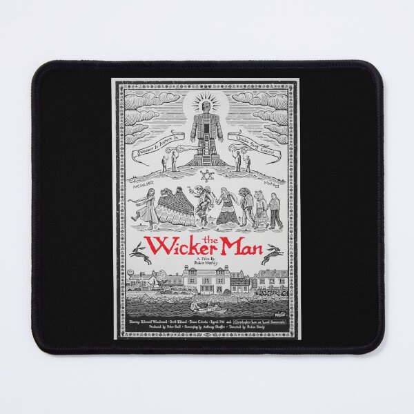 Item preview, The wicker man movie poster designed and sold by QuakeObscure.