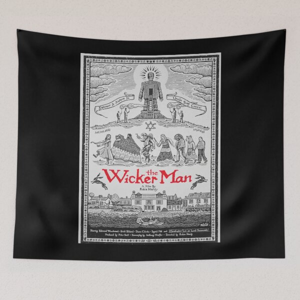 Item preview, The wicker man movie poster designed and sold by QuakeObscure.