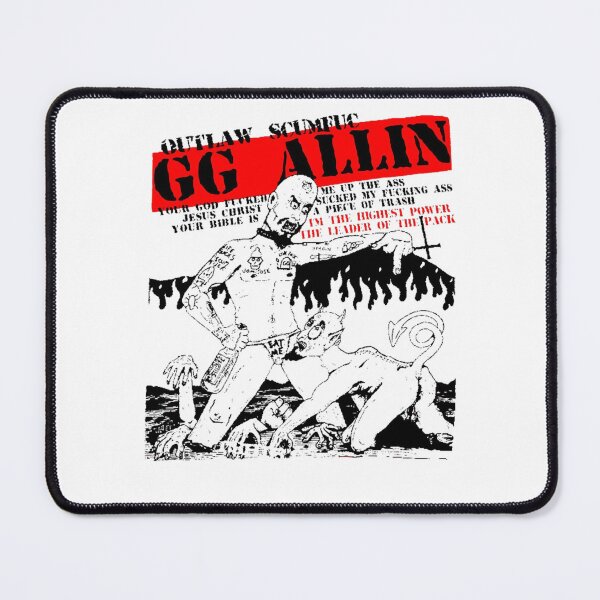 Item preview, GG Allin Outlaw Scum Vintage m Design designed and sold by laynebarbati.