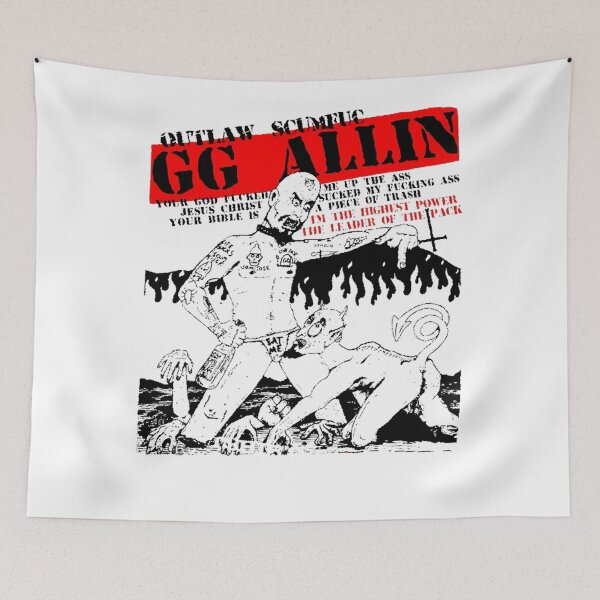 Item preview, GG Allin Outlaw Scum Vintage m Design designed and sold by laynebarbati.