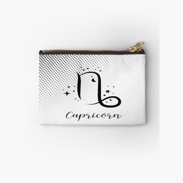 Item preview, Capricorn Astrology zodiac symbol black designed and sold by FAFiloArtist.