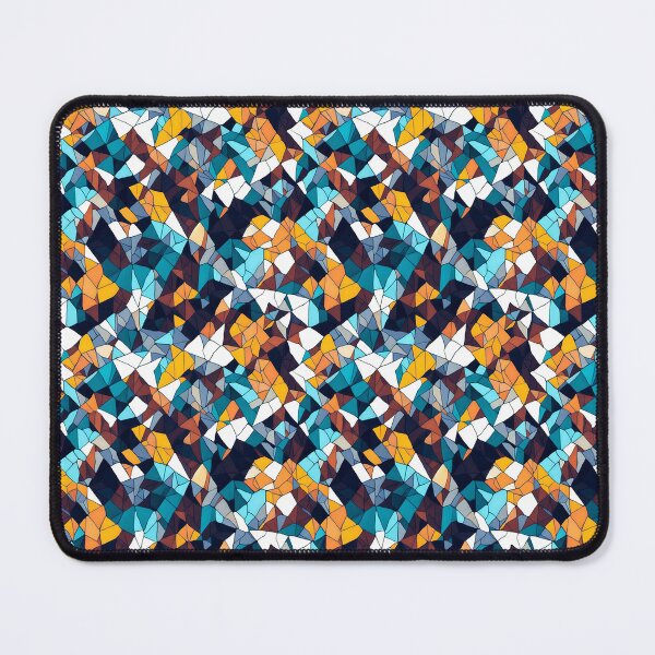 Item preview,  Multi Coloured Mosaic Pattern designed and sold by Theo-B.