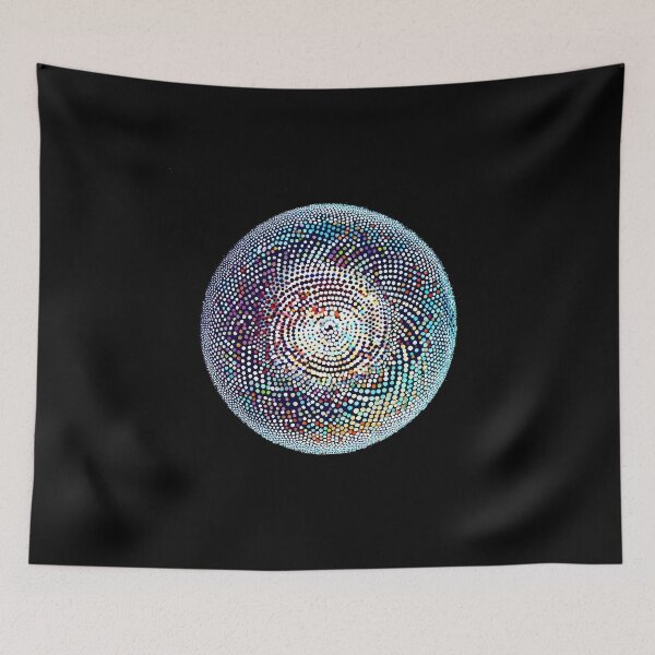 Item preview, Colorful ball  made of dots International Dot Day designed and sold by GalaxyGraffiti.