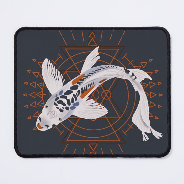 Item preview, Geometric Koi designed and sold by OctoFox Creations.