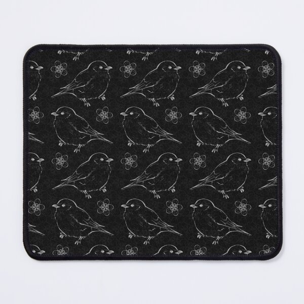 Item preview, Bird Deco - Coal + Fog designed and sold by Irene Estelle.