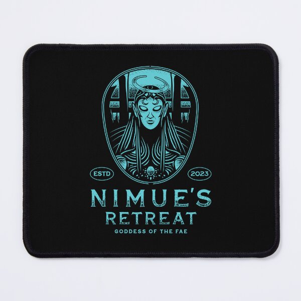 Item preview, Nimues Retreat Blue designed and sold by Lagelantee.