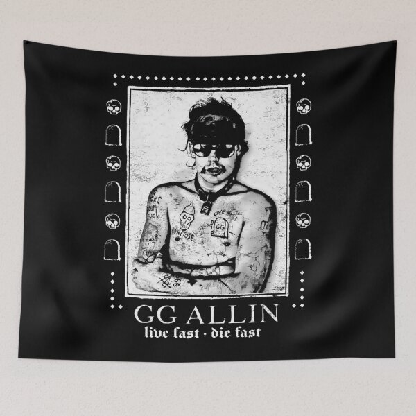 Item preview, GG Allin Punksthetic Design designed and sold by laynebarbati.