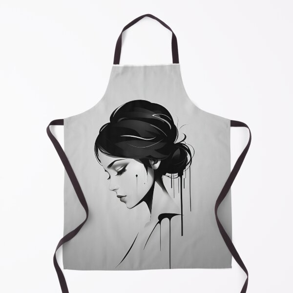 Item preview, Head black and white painting designed and sold by Travellerx.