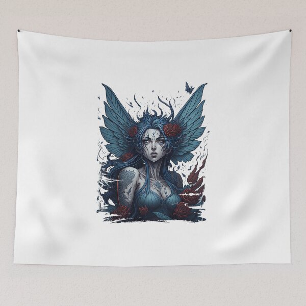 Item preview, Terror from the sight, is she an angel or a devil? designed and sold by Natcharee.