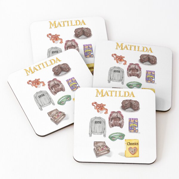 Item preview, matilda wormwood designed and sold by blackcatgraphic.