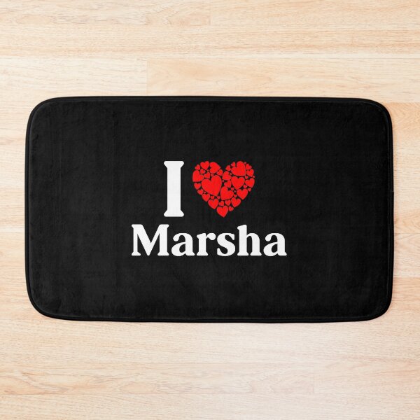 Item preview, Marsha Heart - I Love Marsha designed and sold by MiraclePitts.