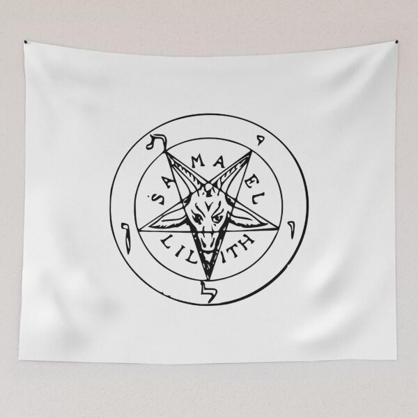 Item preview, Seal of Samael and Lilith designed and sold by patternshoprad.