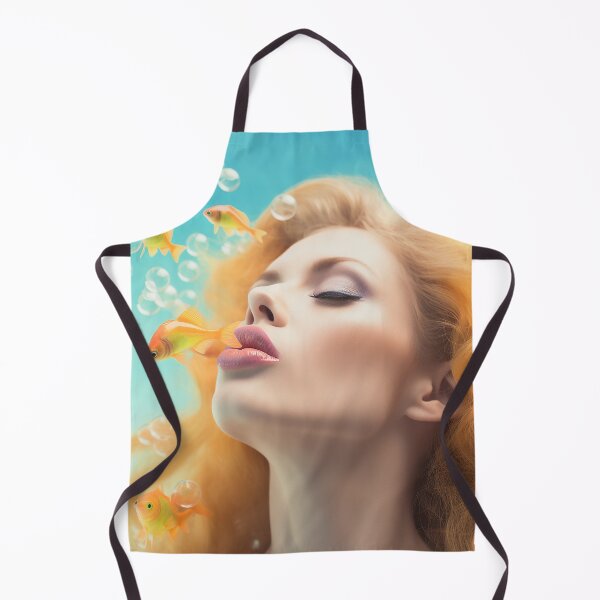 Item preview, Safeguarding the Seas: Women, Fish, and Love in Harmony designed and sold by MichaAI.