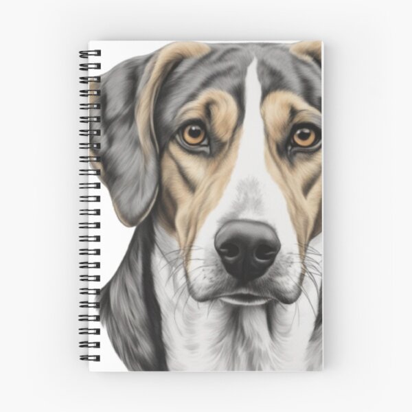 Item preview, American Foxhound brown gray and white designed and sold by Spanishsoul.