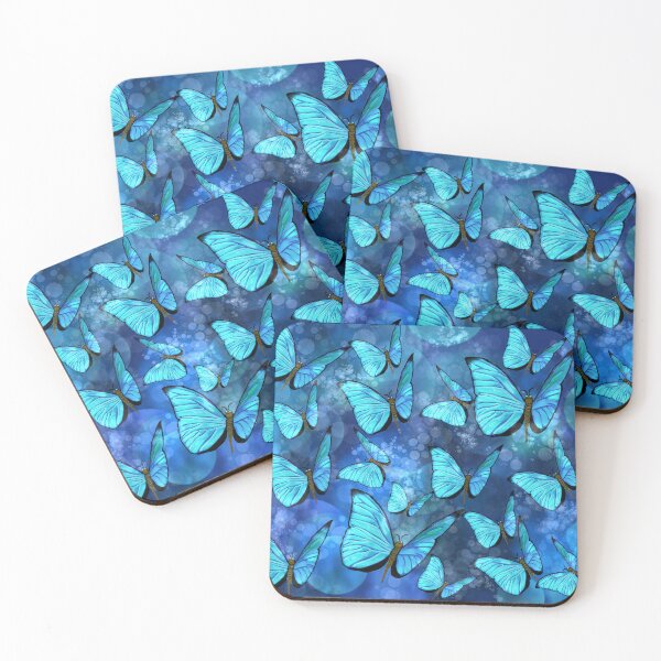 Item preview, Butterflies in blue designed and sold by JuliaKHarwood.
