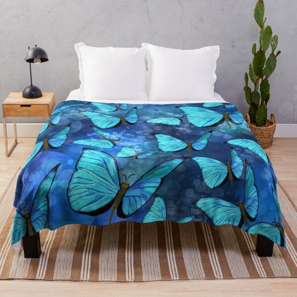 Item preview, Butterflies in blue designed and sold by JuliaKHarwood.