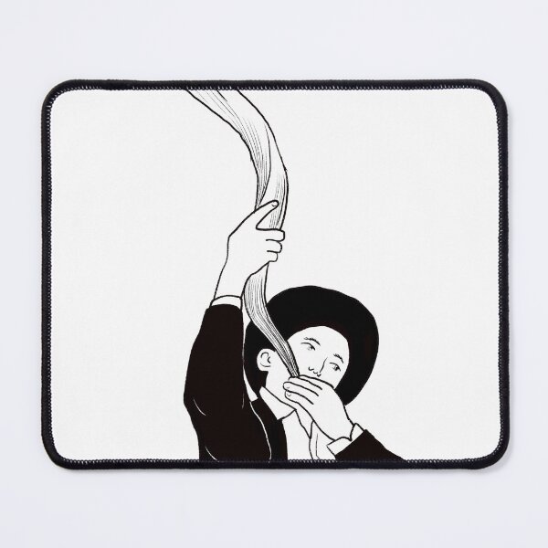 Item preview, Blowing in Shofar designed and sold by Ekaterina Khozatskaya.