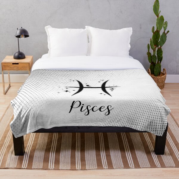Item preview, Pisces Astrology zodiac symbol black designed and sold by FAFiloArtist.