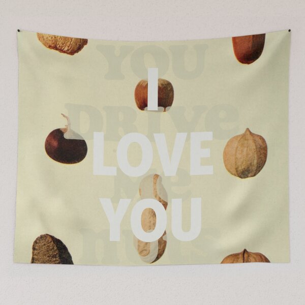 Item preview, I love you (You drive me nuts) designed and sold by MsGonzalez.