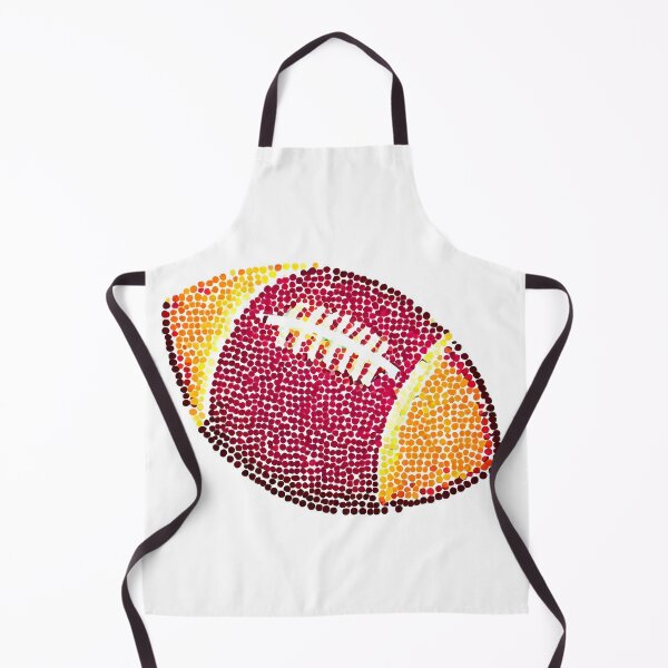 Item preview, Colorful american football made of dots International Dot Day designed and sold by GalaxyGraffiti.