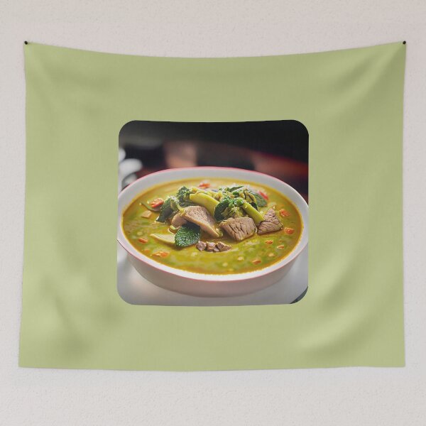 Item preview, Pork Green Curry designed and sold by run-rotee.