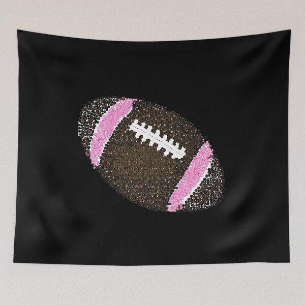 Item preview,  Colorful american football made of dots International Dot Day designed and sold by GalaxyGraffiti.