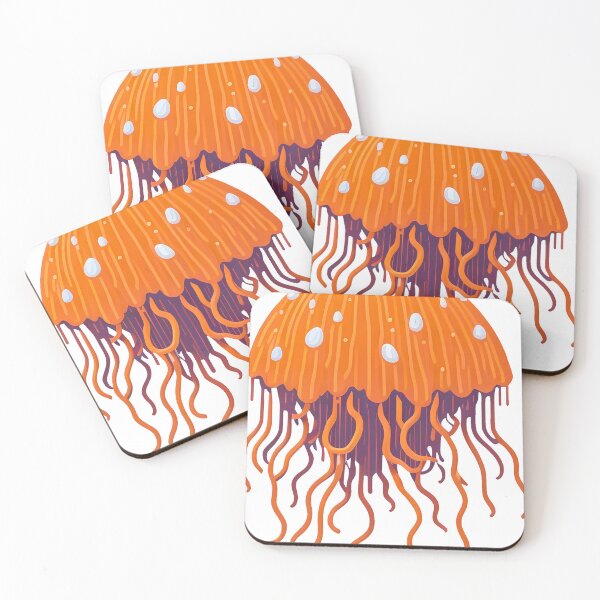 Item preview, Orange Jellyfish designed and sold by Pannyyy.